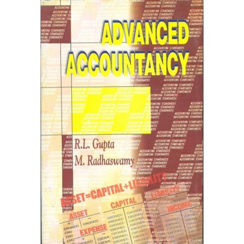Sultan Chand's Advanced Accountancy Volume - I For CA - IPCC by R. L. Gupta & M. Radhaswamy
